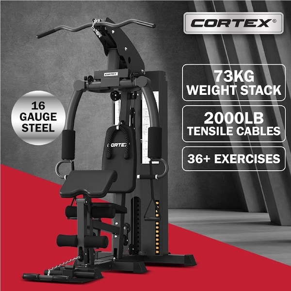 CORTEX SS3 Single Station Home Gym with Integrated Front/Rear Fly
