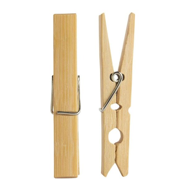 Ozoffer Clothes Pegs Wooden 50pc