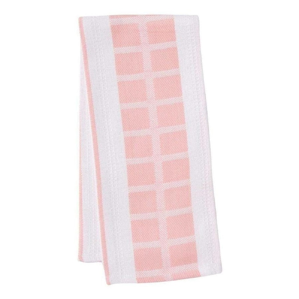 Luxurious Tea Towel Salmon Pink