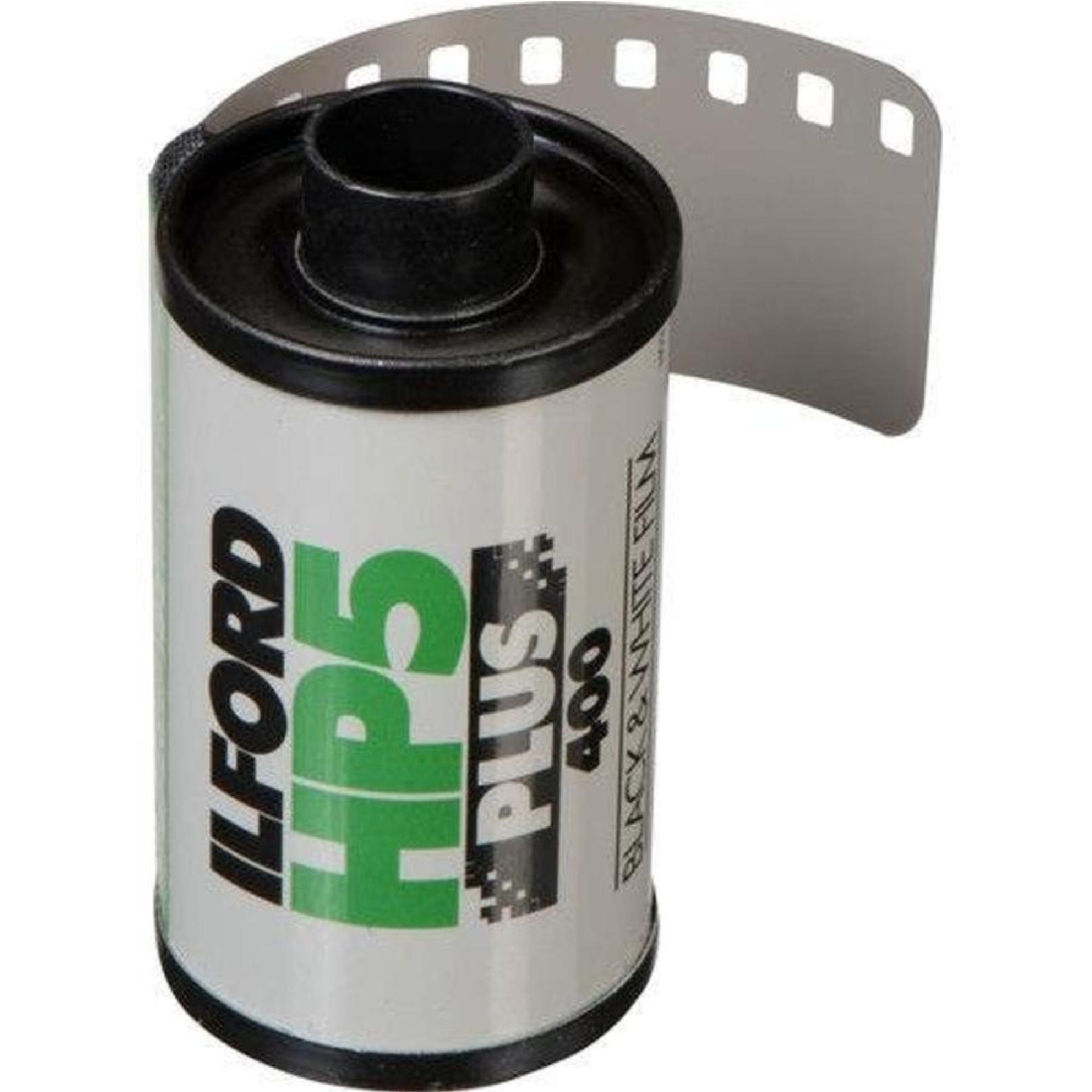 Lot De 5 Films Noir Et Blanc ILFORD HP5+ 35mm 24 Poses | ISO 400, Haute Latitude D'exposition