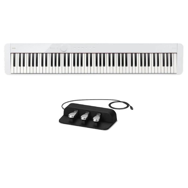 Casio Privia PX-S1100 Digital Piano White w/ SP34 Tri-Pedal