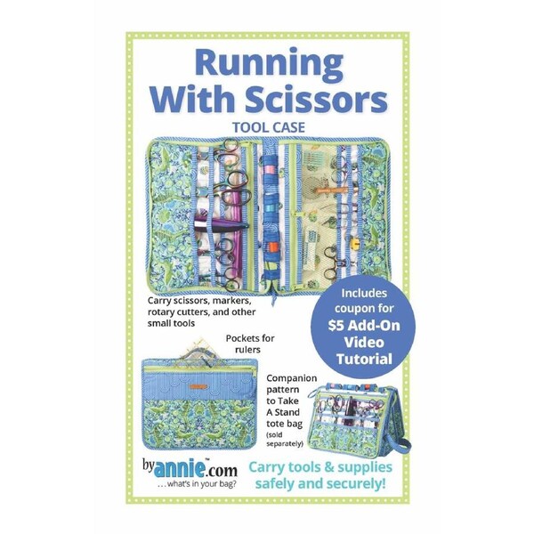 Quilting Sewing By Annie Patchwork Running with Scissors Pattern