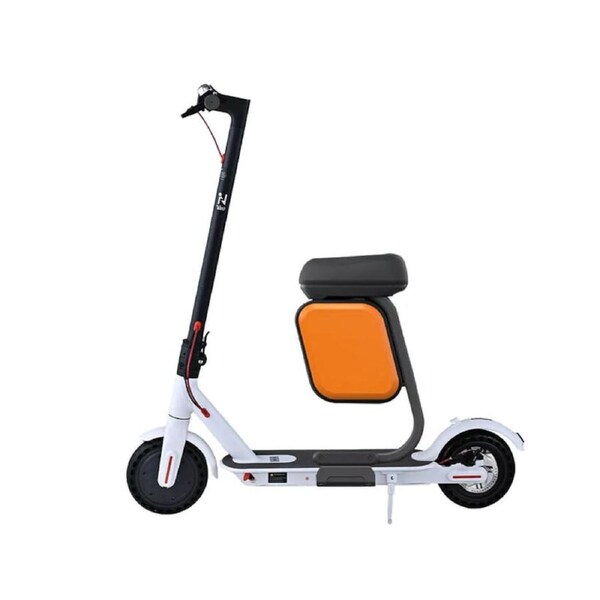 2025 Portable 900W 40KM/H 50KM Electric Scooter Adult Foldable Travel E Bike WHITE with Seat