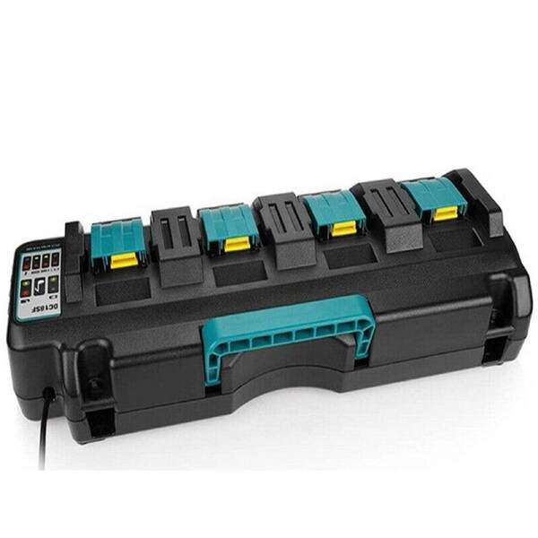 Durable 4 port Rapid Charger For Makita 18v Li-ion Battery - Optimized Output With USB Port