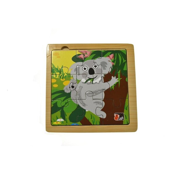 Kaper Kidz - Koala Wooden Jigsaw 9 pieces