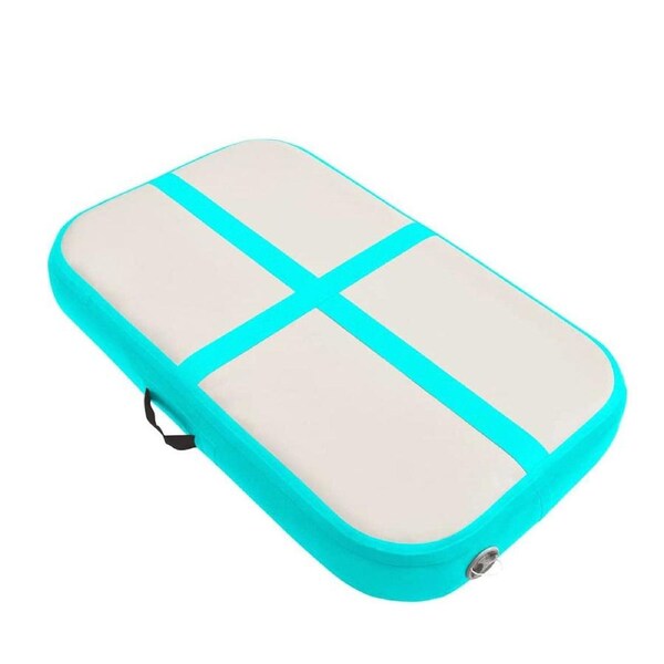 Air Track Block Small Air Track Inflatable AirTrack Tumbling Mat for Gymnastics Martial Arts Cheerleading Tumble Track 100x60x10cm