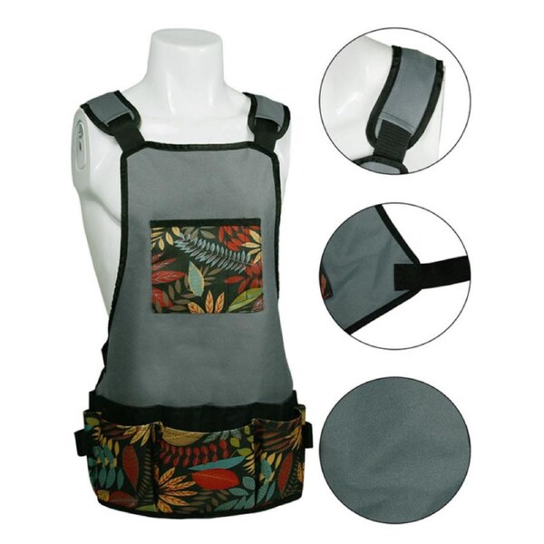 Heavy Duty Work Apron With Pockets - Adjustable for Men and Women