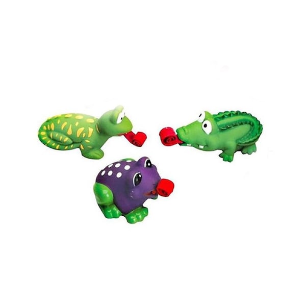 3x Fumfings Novelty 6-8cm Long Tongue Creatures Fun Toys 3y+ Kids/Children Asst