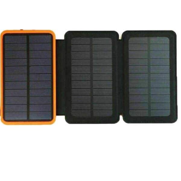 300000mAh Portable Solar Charger Dual USB External Battery Power Bank Waterproof