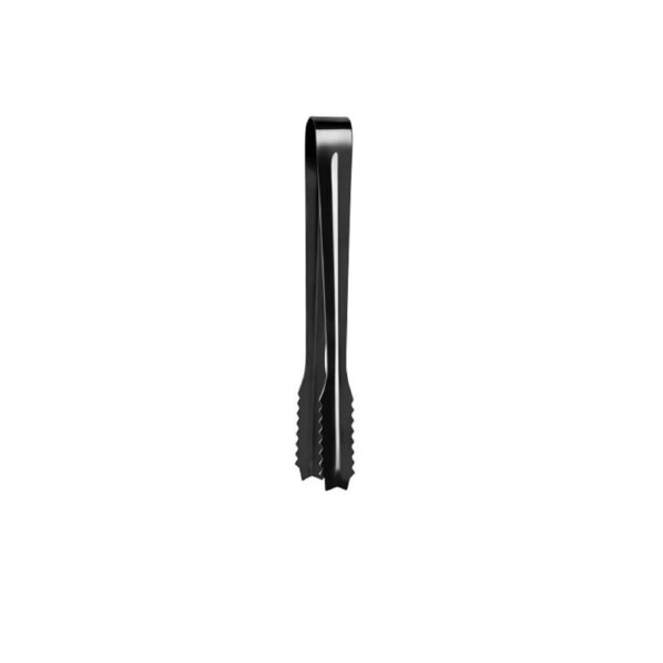 Zanzi 18cm Alligator Teeth Ice Tong - Gun Metal Black