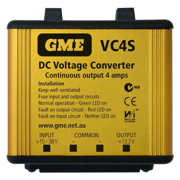 GME VC4S 4 AMP DC-DC VOLTAGE CONVERTER