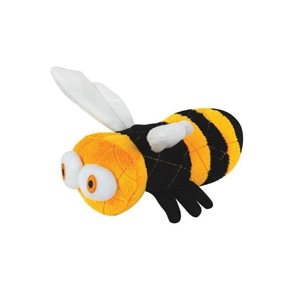 Jr Bitzy Bumblebee Mighty Bug Dog Toy 18cm x 20cm x 7.5cm by Tuffy