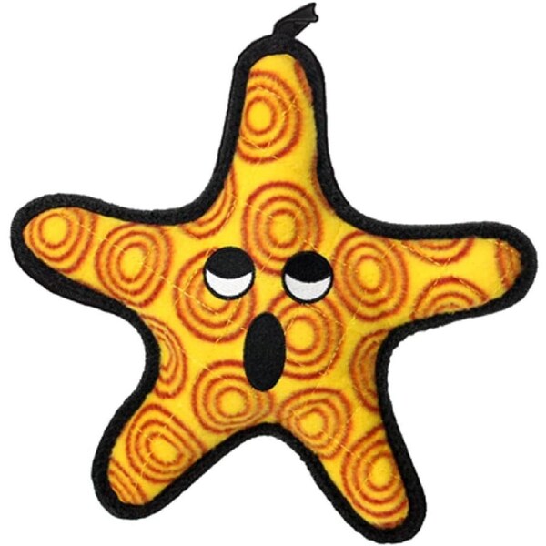 The General Starfish Tuffy Sea Creatures Dog & Puppy Toy 25cm x 25cm x 7.5cm