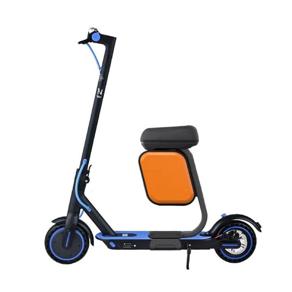 BLUE 2025 Portable 900W 40KM/H 50KM Electric Scooter Adult Foldable Travel E Bike With Seat