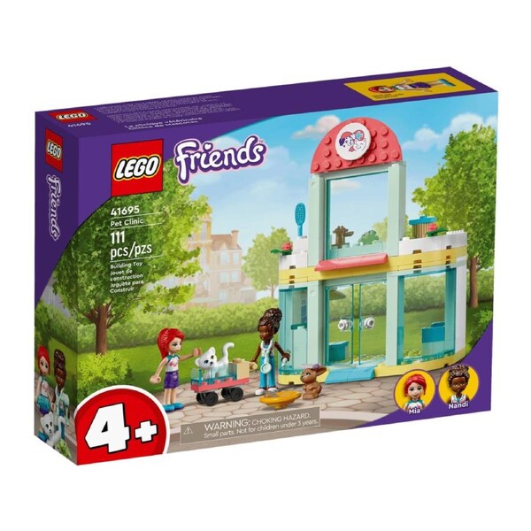 LEGO 41695 Pet Clinic - Friends 4+