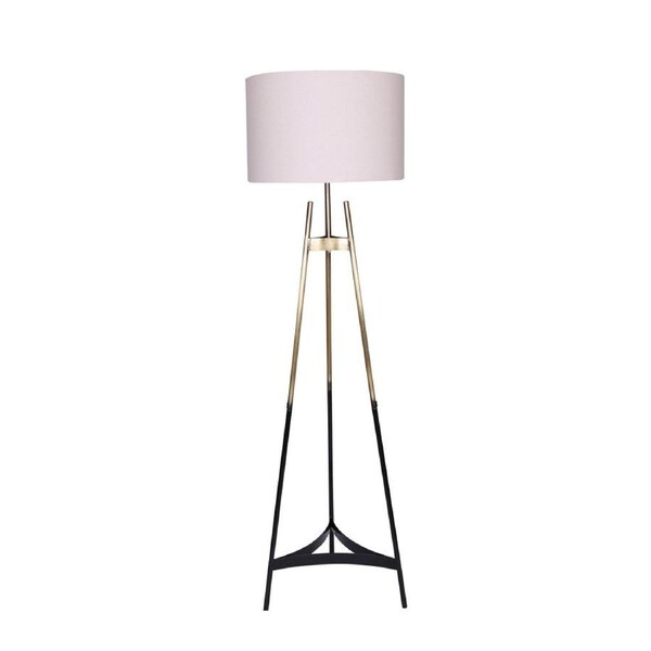 Sarantino Metal Tripod Floor Lamp Gradient Finish