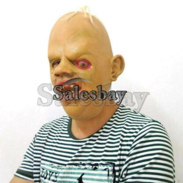 Halloween Mask & Costume Theater Latex Mask Creepy Dog Horse Head Mask Animal Party Toy ET