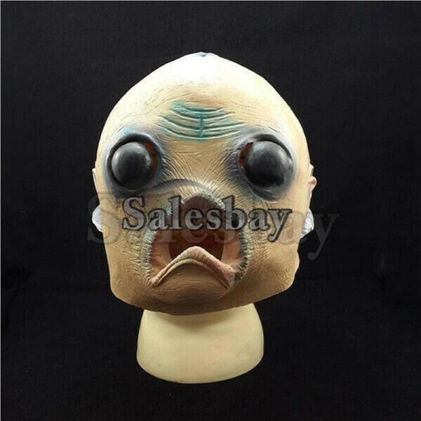 Halloween Mask & Costume Theater Latex Mask Creepy Dog Horse Head Mask Animal Party Toy Alien
