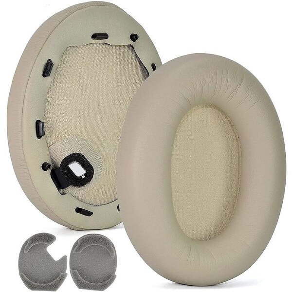 Gold Replacement Cushion Ear Pads for Sony WH-1000XM4 Wireless Noise Canceling Headphone