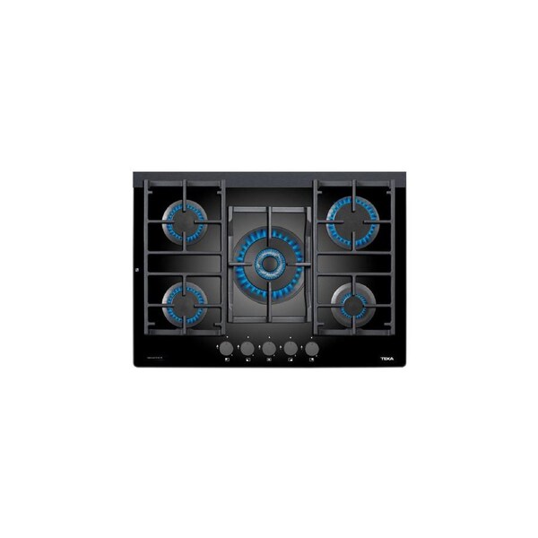 TEKA 71cm Gas on Glass Cooktop CGWLUX705