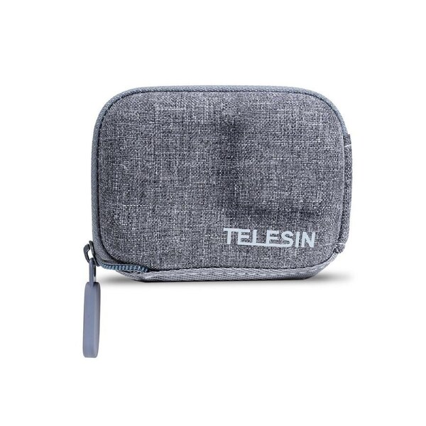 TELESIN Camera Case - For GoPro HERO13/12/11 Black/10/9 - Grey Fabric