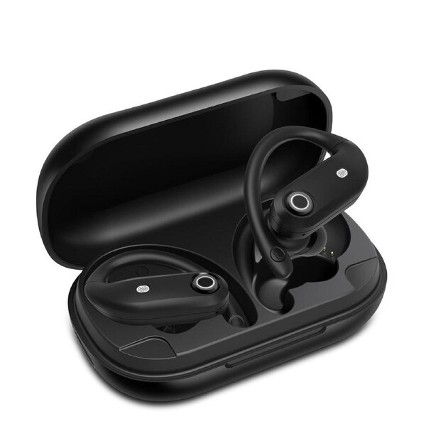 TWS Wireless Earbuds Over Ear Earphones with Charging Case