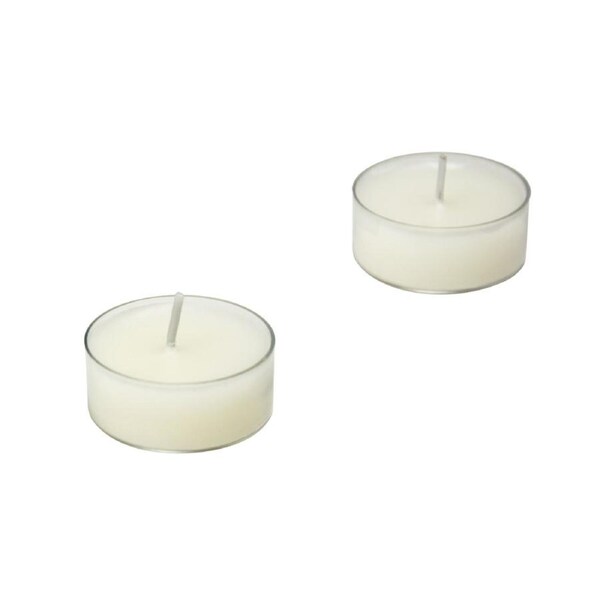 Bulk Buy Unscented SOY WAX Tealights, Soy Wax Tealight Candles - (100pc per set)