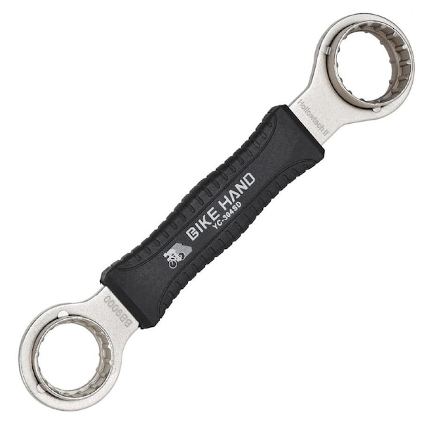 BIKEHAND 4 in 1 Bicycle Bottom Bracket Removal Crank Tool - Compatible with Shimano Hollowtech II - Shimano BBR60 - Shimano BB9000 - SRAM DUB