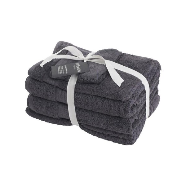 Sheraton Egyptian 5 Piece Towel Pack - Slate