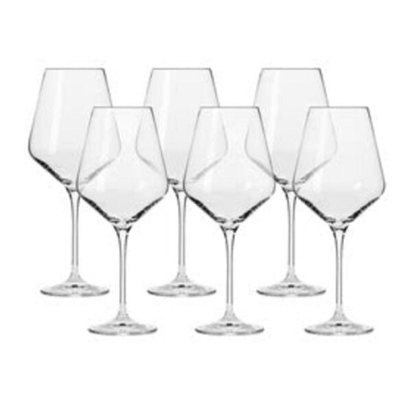 Krosno Avant-Garde Wine Glass 490ml Set of 6 Pieces