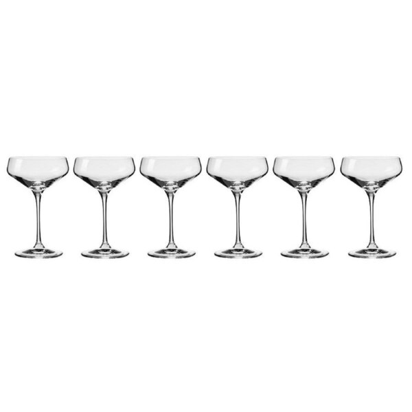 Krosno Avant-Garde Cocktail Glass 230ml Set of 6 Pieces