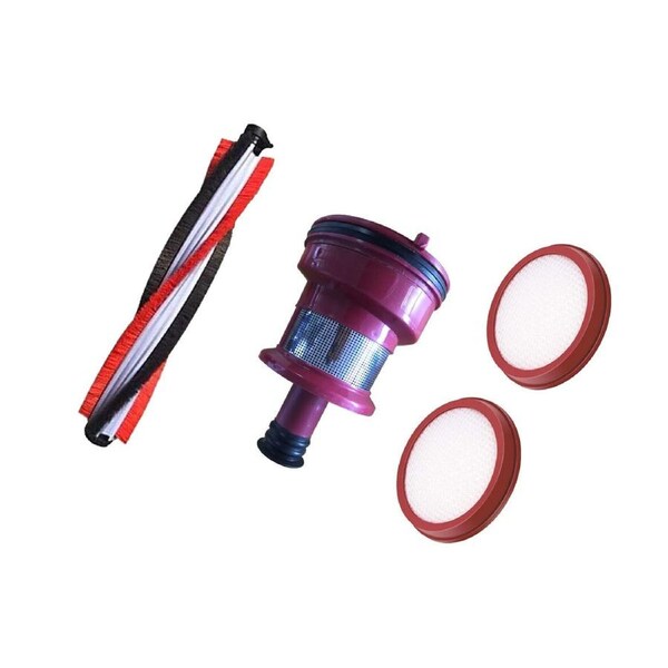 Roller Brush, Filter & Filter Pads for Elinz Foldable Cordless Vacuum Cleaner VCHSG10