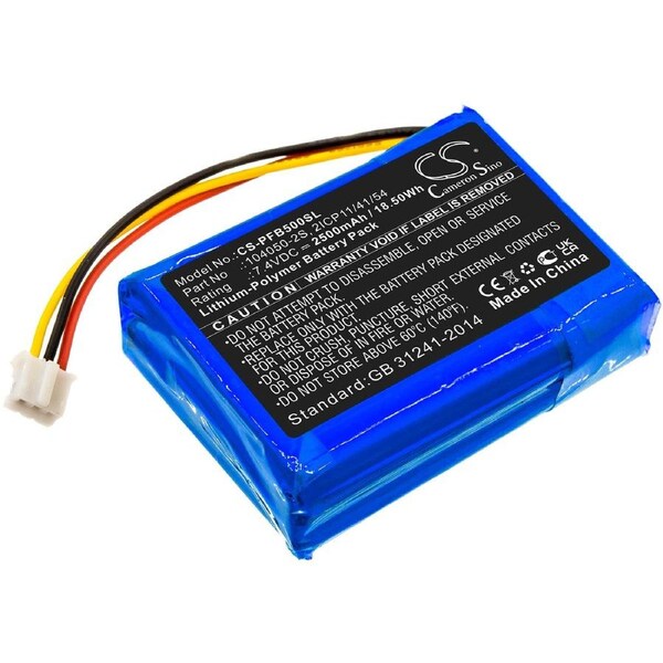 Replacement 104050-2S Battery for Philips Fidelio B5 B5-12 HTL9100 HTL9300 E5 E6 Soundbar Speaker