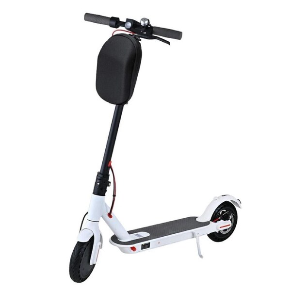 White Portable 900W 35KM/H 40KM Electric Scooter Adult Foldable Travel E Bike With Bag Xmas