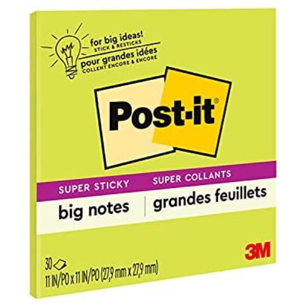 POST-IT Notes BN11O Super Sticky Orange 279mm