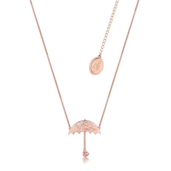 Couture Kingdom - Disney - Mary Poppins Umbrella Necklace Rose Gold