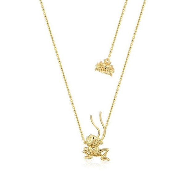 Couture Kingdom - Disney - Mulan Cri-Kee Necklace Yellow Gold