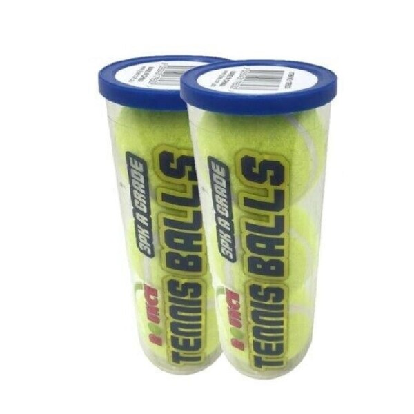 2PACKS Tennis Balls in Canisters A Grade Optimal Performing Professional
