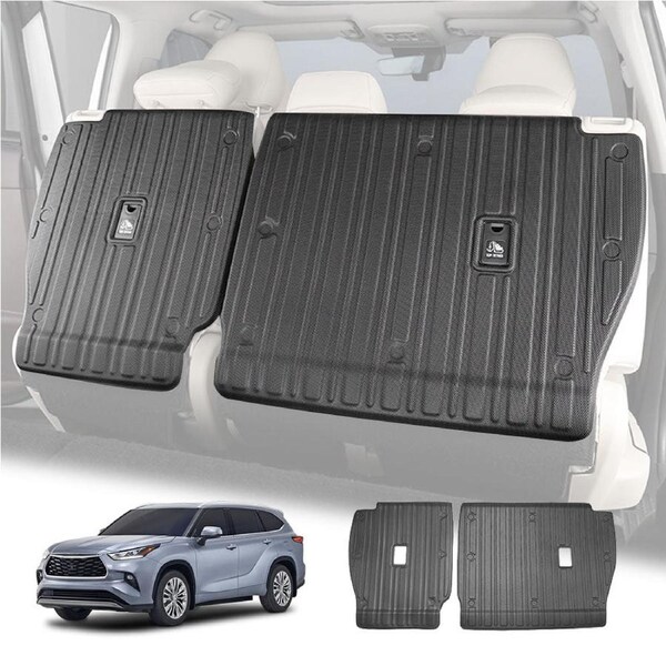 Back Seat Protector for Toyota Kluger 2021-Onwards Heavy Duty Car Seats Kick Mats Cover