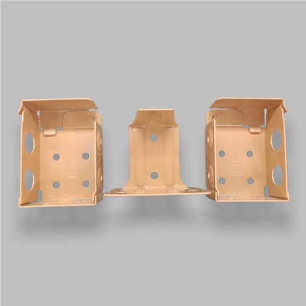 50MM VENETIAN BLIND INSTALLATION BRACKET SET - (Oak)