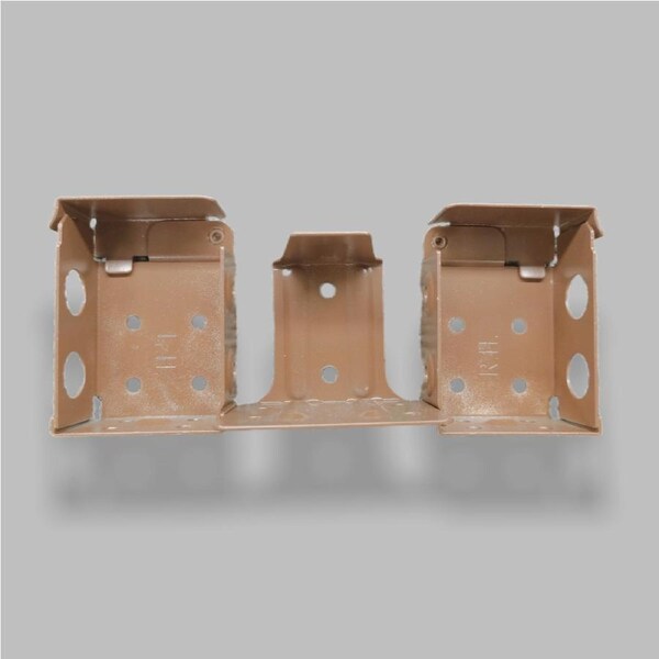 50MM VENETIAN BLIND INSTALLATION BRACKET SET - (Walnut)