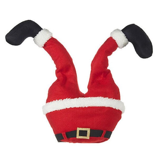RAZ Imports Animated Santa Kicking Legs 45cm