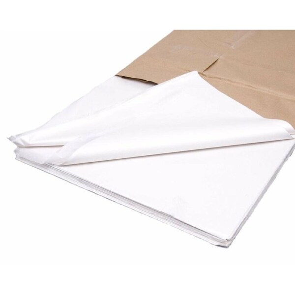 WHITE Tissue Paper Acid Free Gift Wrapping Gift Pack 400x660mm - 500 SHEET