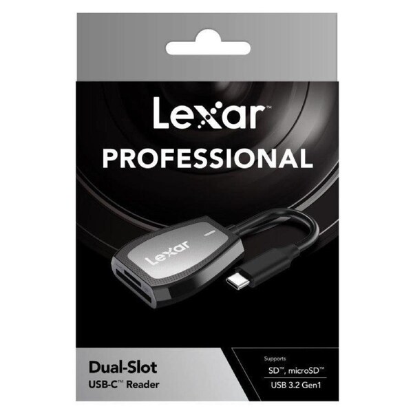 Lexar Professional USB-C Dual Slot Reader