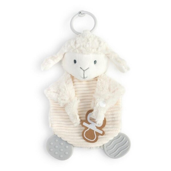 Demdaco Plush Toy - Comforter Teether Buddy Lamb 20cm