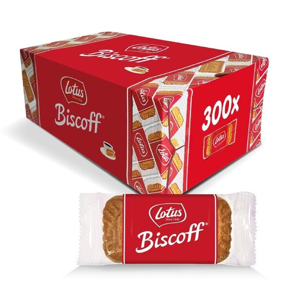 Lotus Biscoff Classic Biscuits, 300 piece