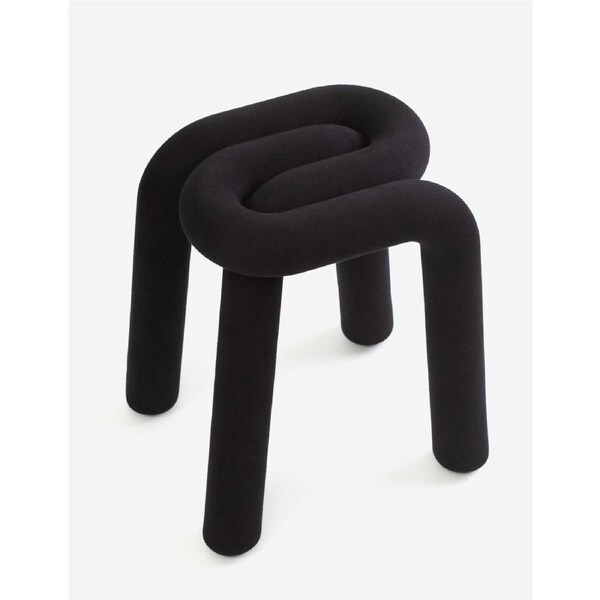 MIUZ BOLD Stool Bar Stools Chair Replica Designer Stool Modern Design Seat [Black]