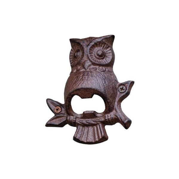 Cast Iron Owl Bottle Opener