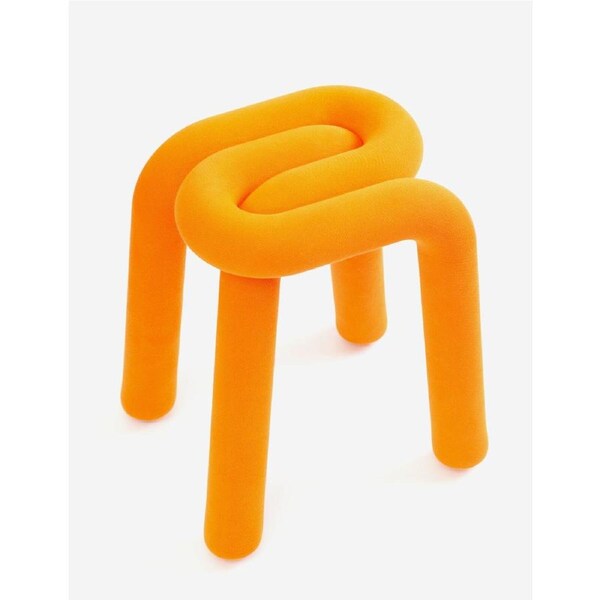 MIUZ BOLD Stool Bar Stools Chair Replica Designer Stool Modern Design Seat [Orange]