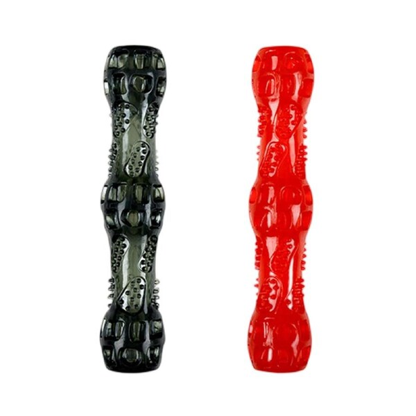 YES4PETS 2 x Large Dog Puppy Toy Fetch Stick Large 26.5cm 2 Asstd Colours